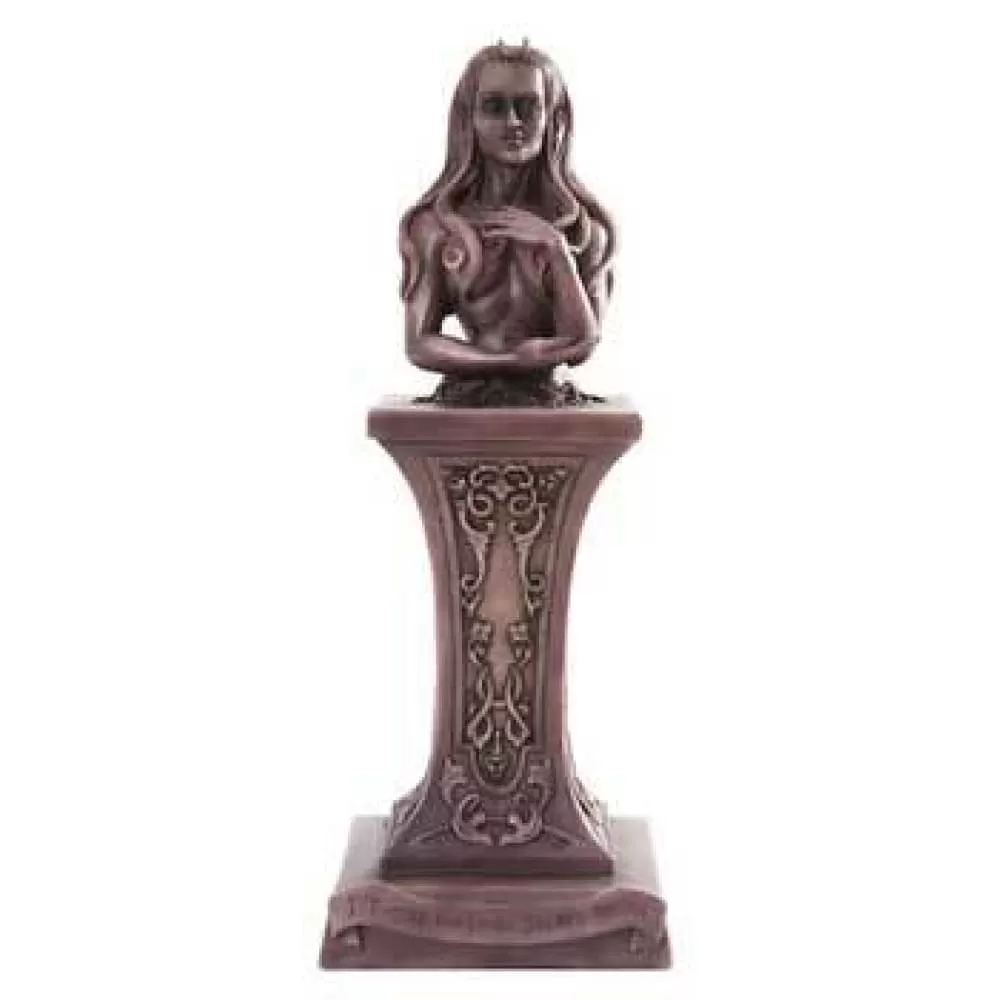 12.5" Crescent Crowned Moon Goddess Statue