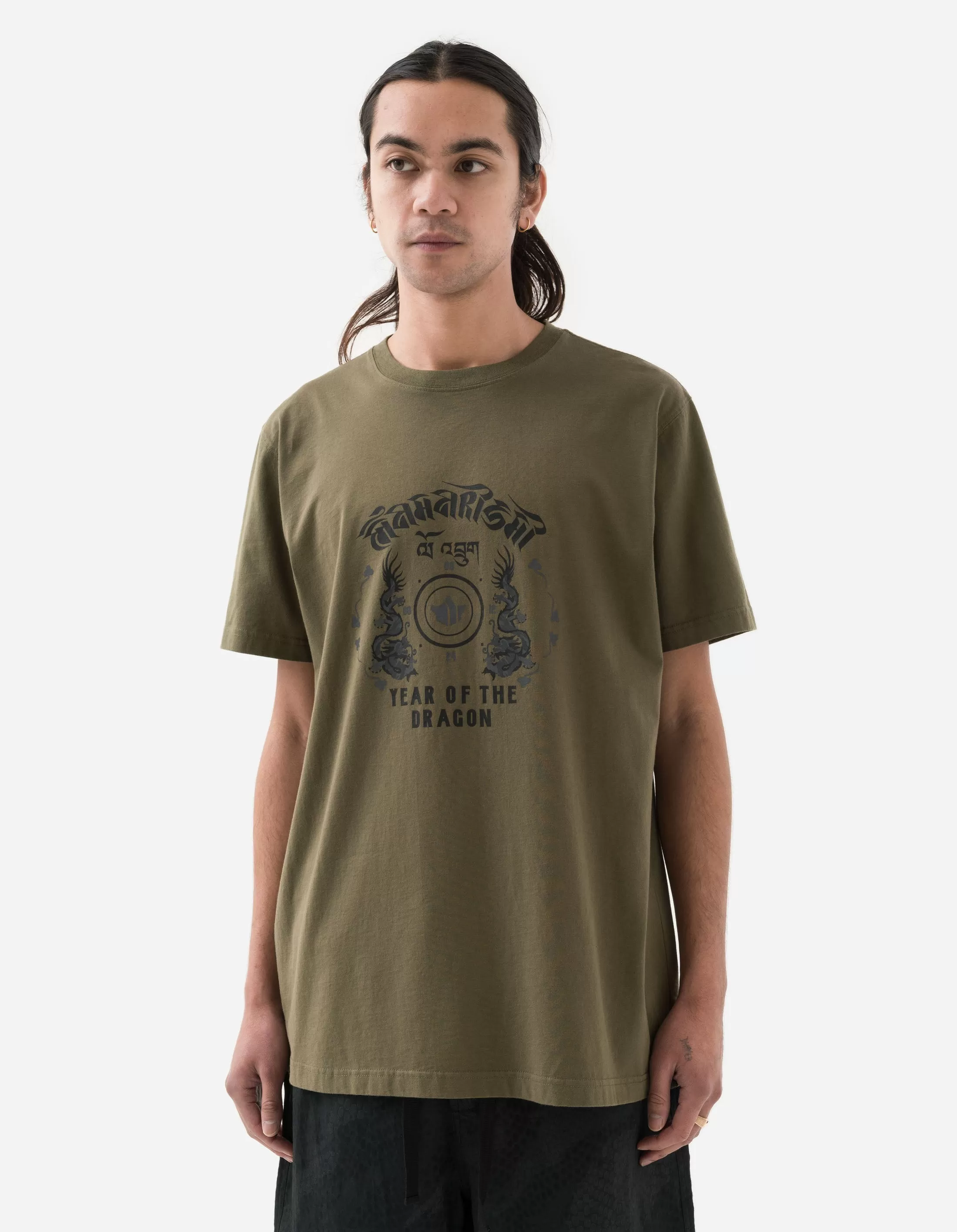 1293 Dragon Anniversary T-Shirt Olive OG-107F