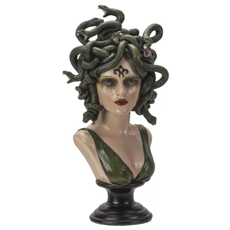 15" Medusa Bust with LED Lights