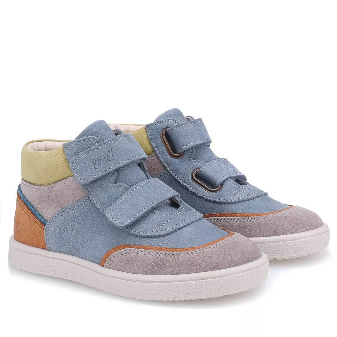 (2754D-5) Emel velcro shoes - multicolor