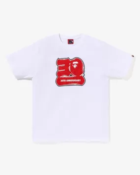 30th Anniversary Tee #2 White x Red