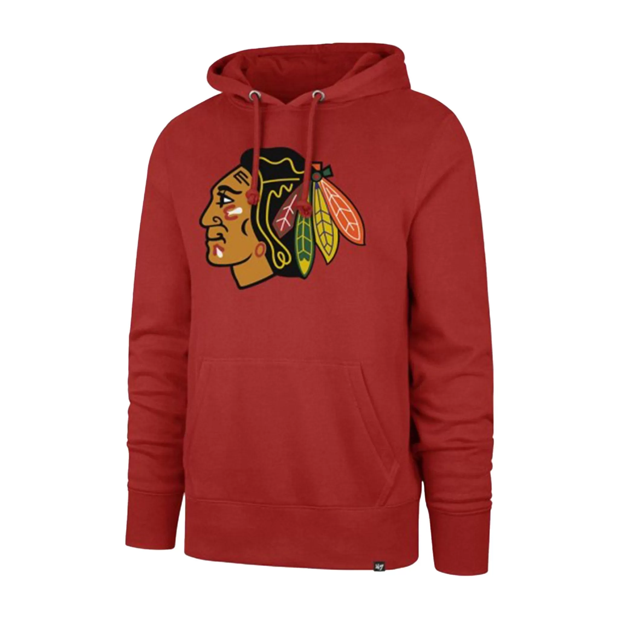 47 Brand Imprint Headline Pullover Mens Hoodie - Chicago Blackhawks