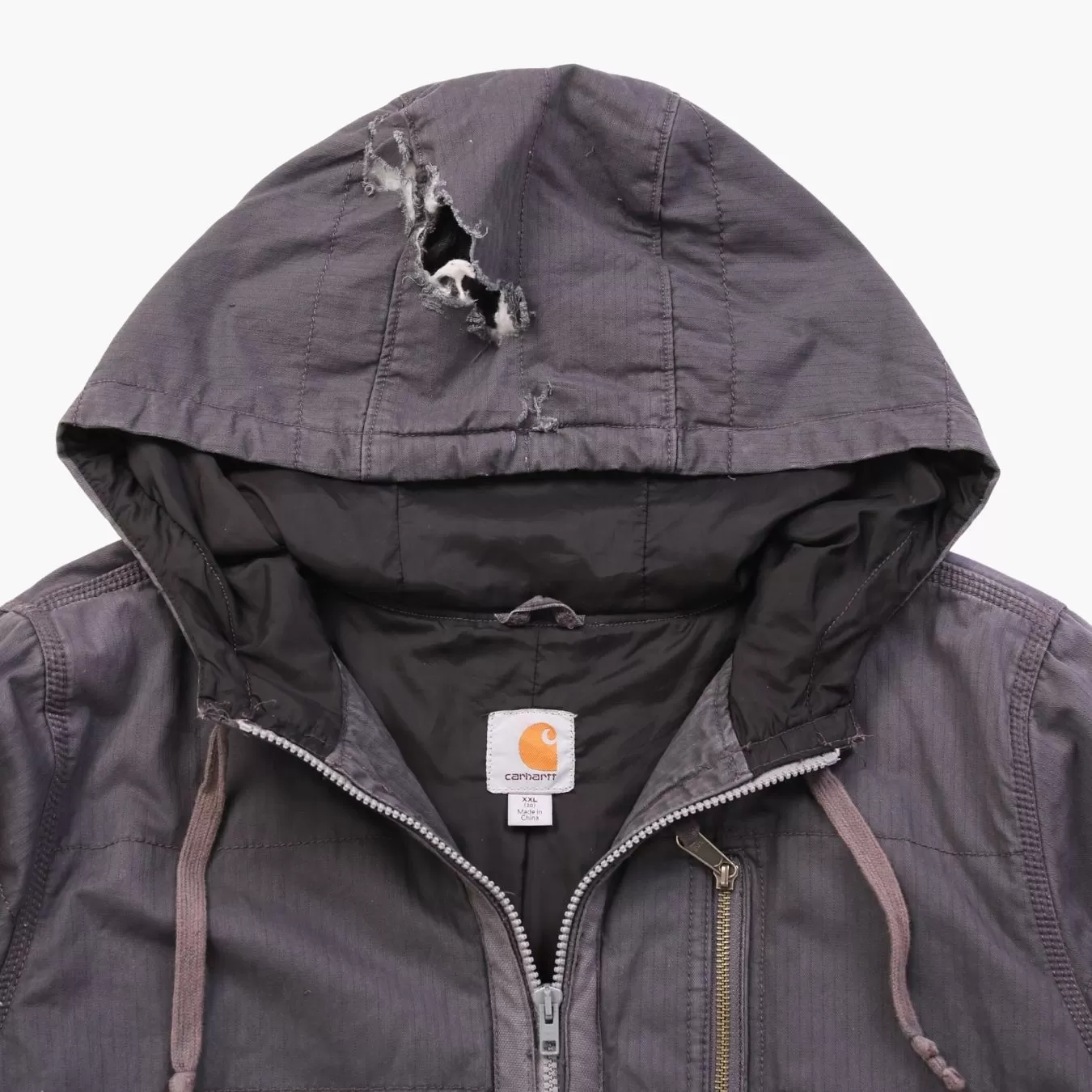 Active Hooded Jacket - Grey