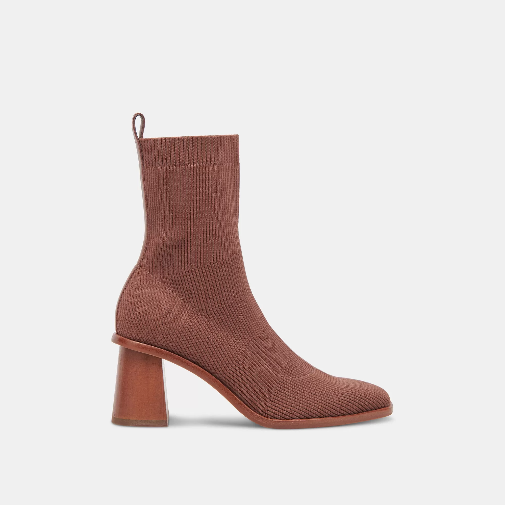 ALAYA BOOTIES BROWN KNIT