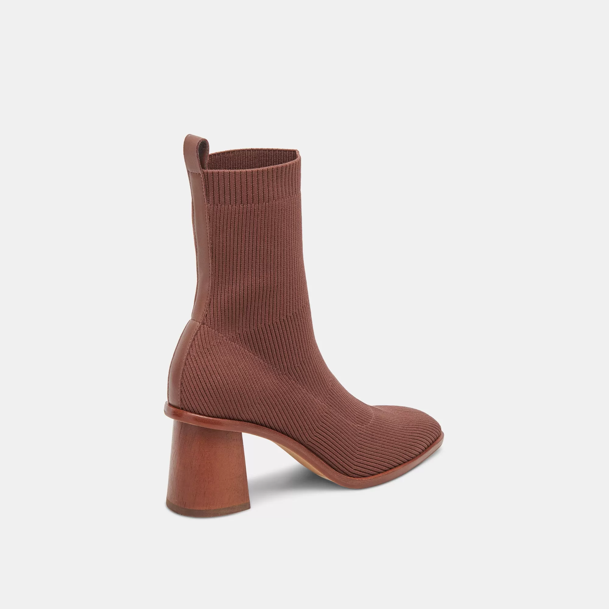 ALAYA BOOTIES BROWN KNIT