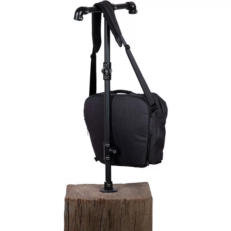 Alchemy Equipment AEL007 Large Shoulder Bag | Black Wax