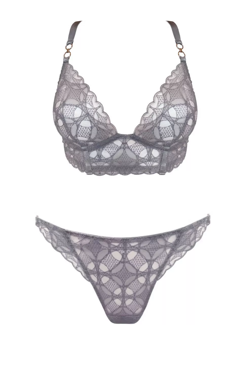 Alta Soft Cup Bra and Thong Set