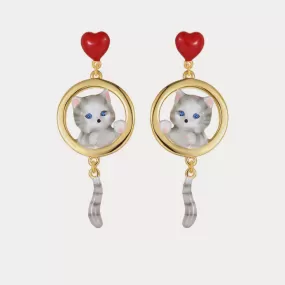 American Shorthair Cat Earrings