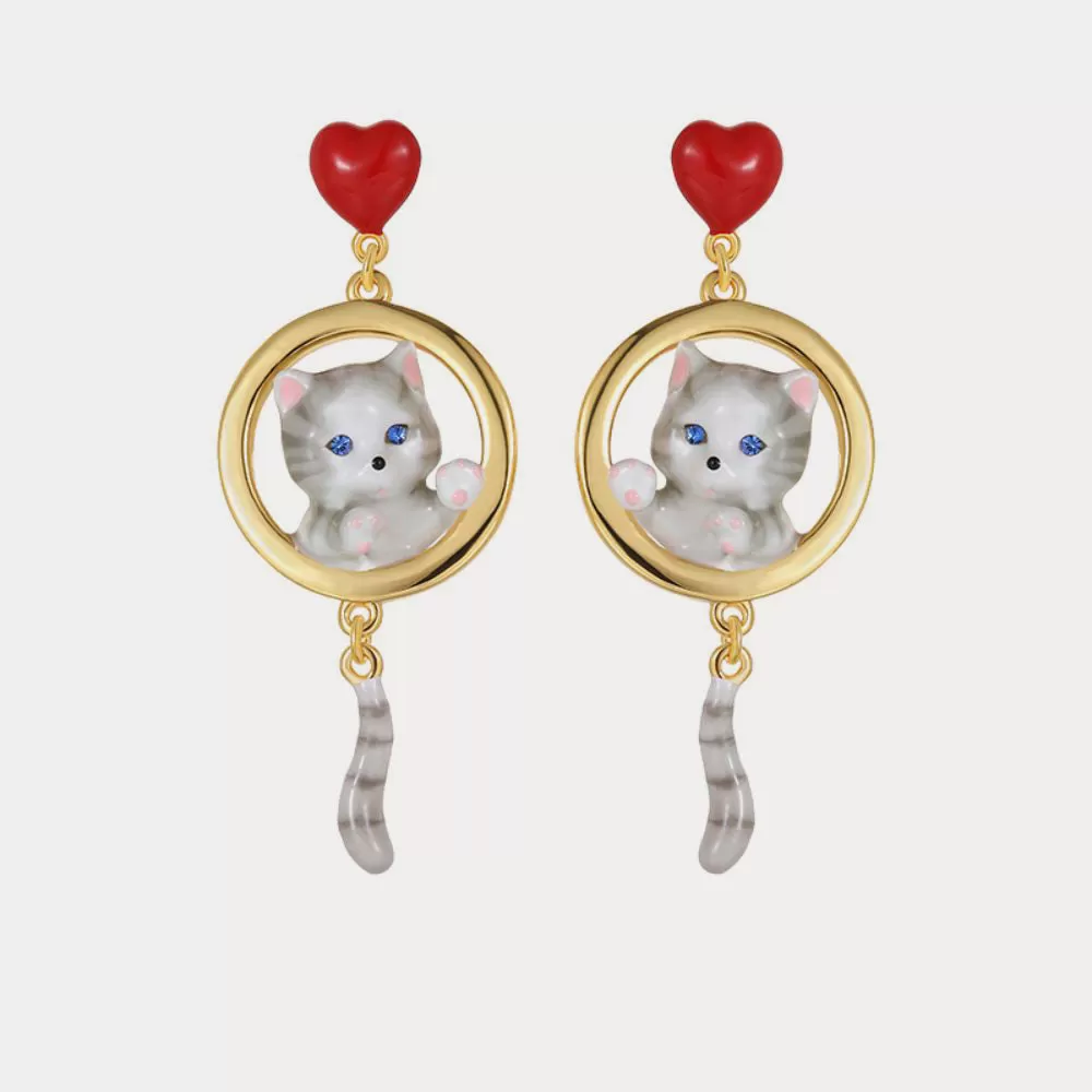 American Shorthair Cat Earrings