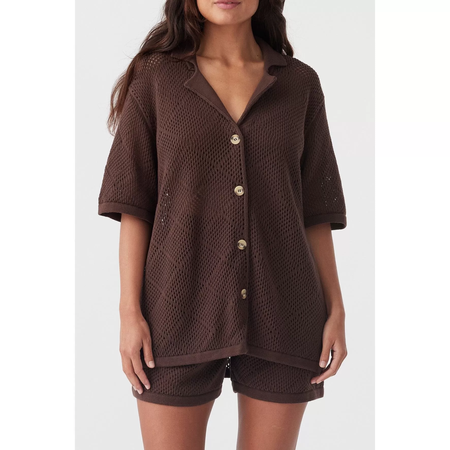 Arcaa Ezra Shirt - Chocolate