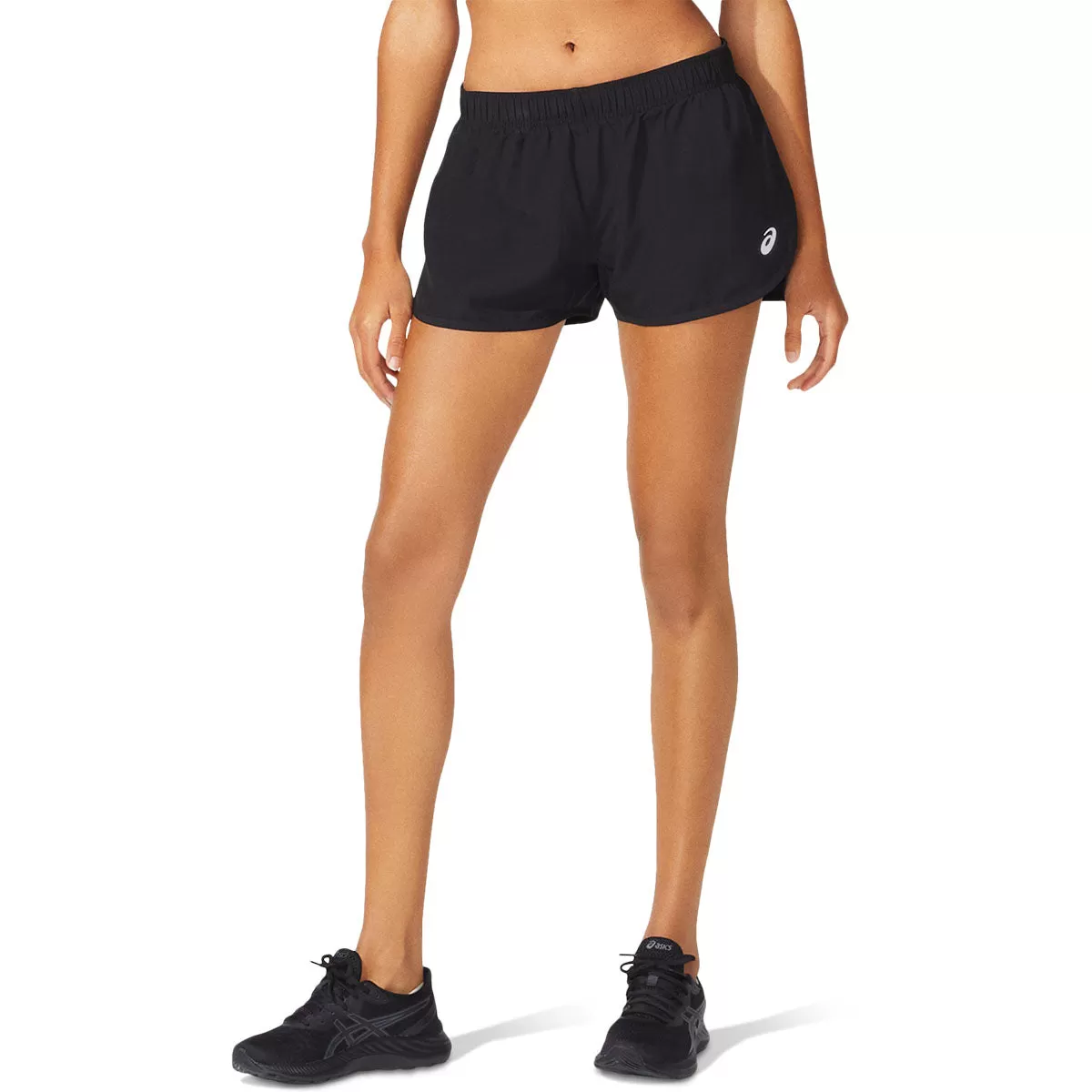 Asics Core Split Short Black   