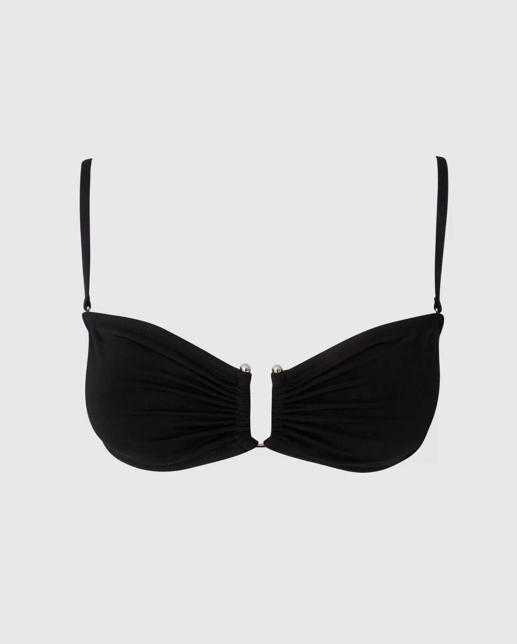 Bandeau Bikini Top Black