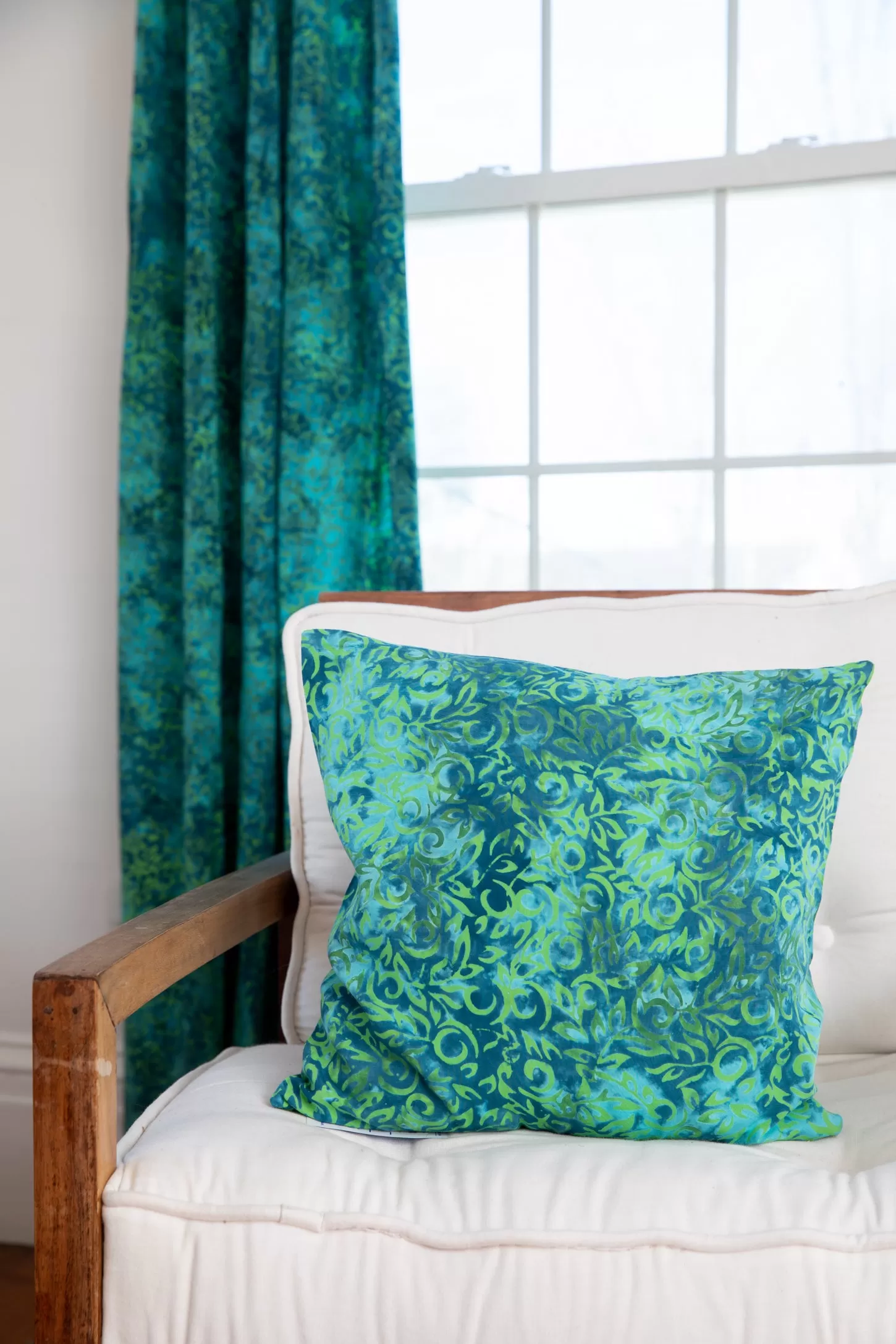 Batik Pillow Sham