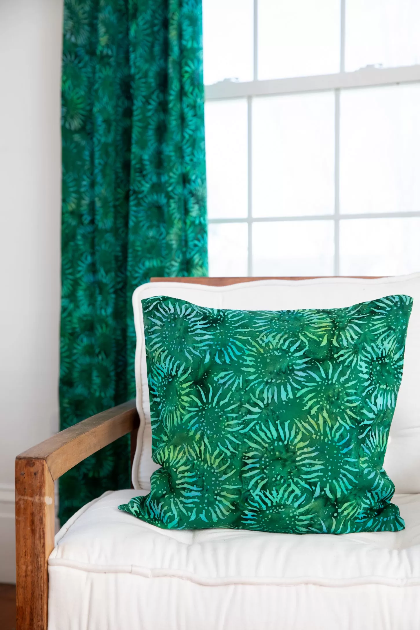 Batik Pillow Sham