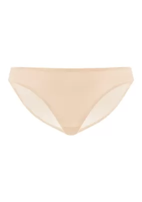 Billie Smooth Beige Sheer Mesh Bikini Underwear