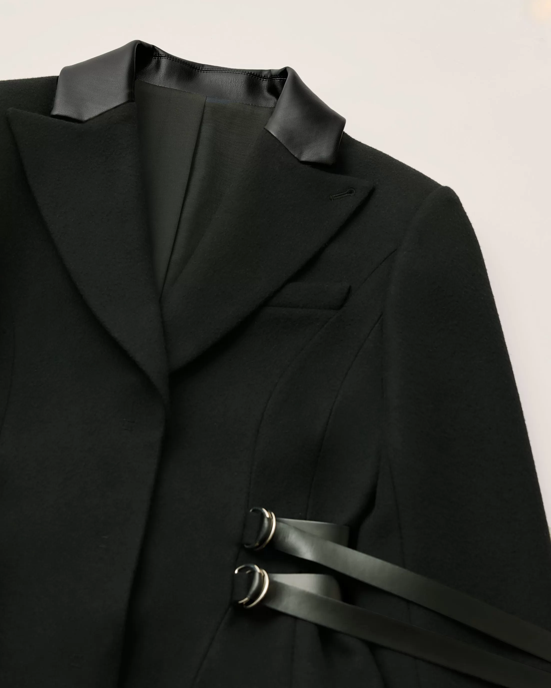 Black Harness Coat