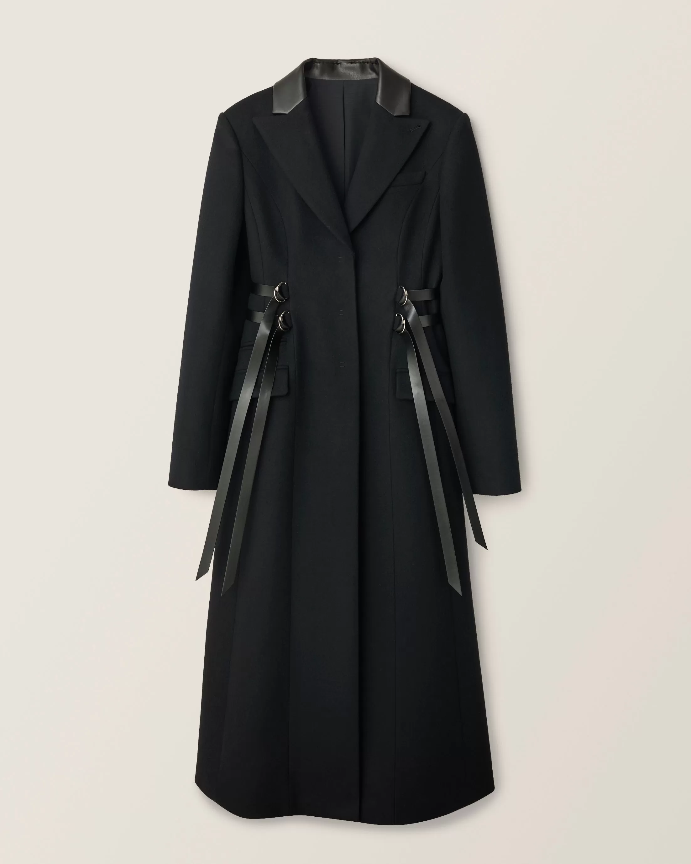 Black Harness Coat