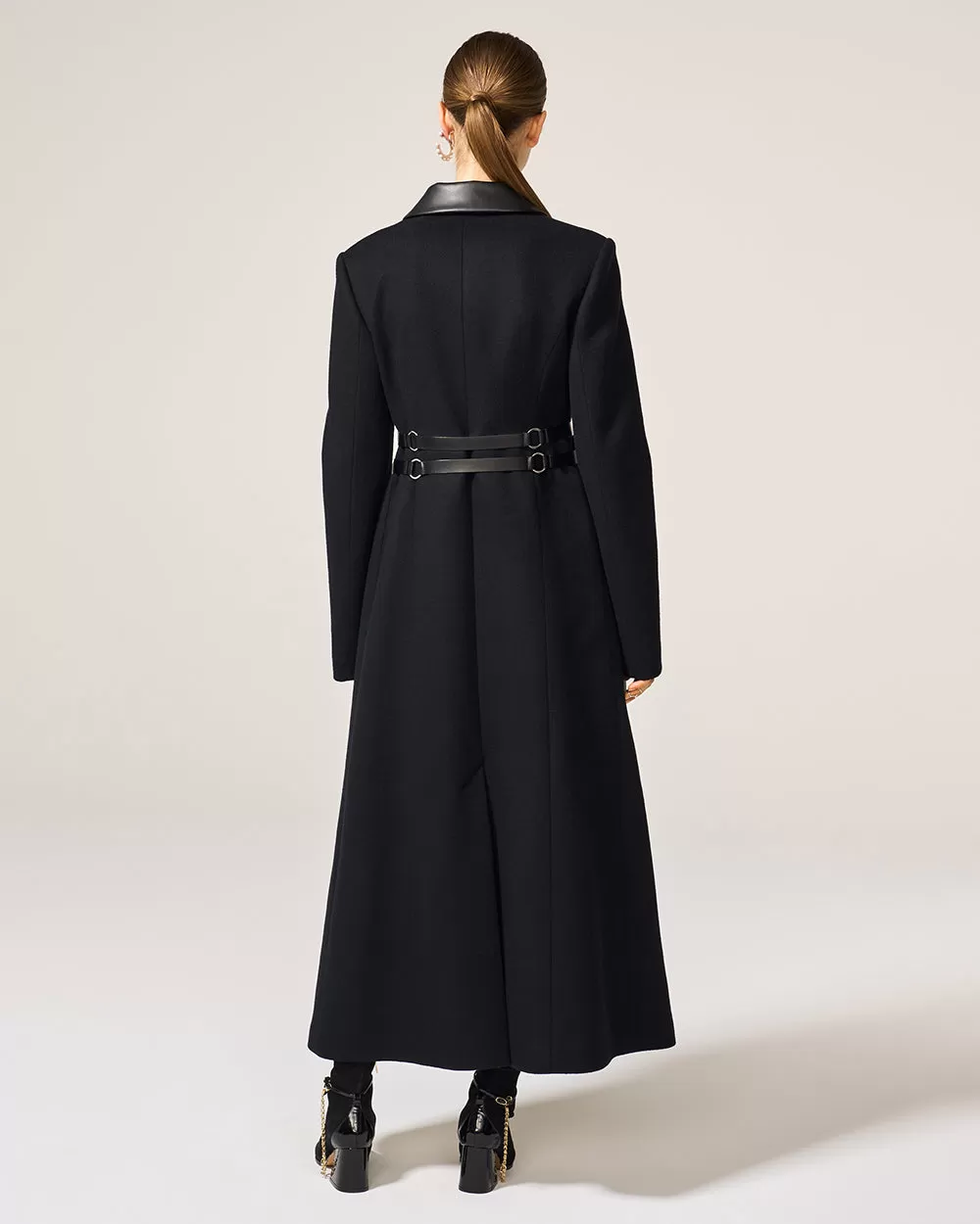 Black Harness Coat