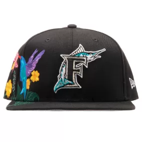 Blooming 59FIFTY Fitted - Florida Marlins