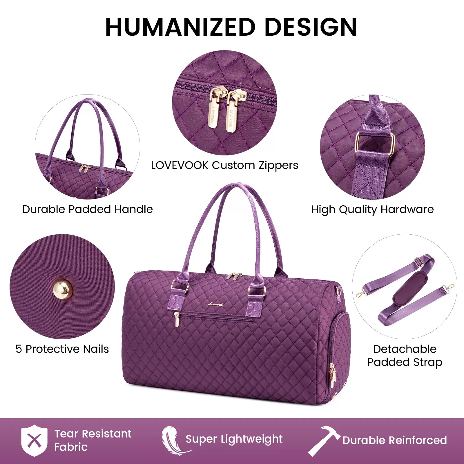 Bolso Valencia Purple (Travel Bag)