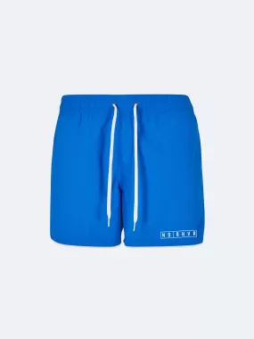 Boxed Swim Shorts (Cobalt Blue)