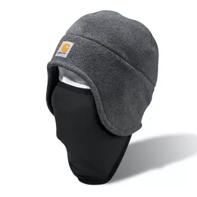 Carhartt Fleece 2-in-1 Headwear - Charcoal Heather