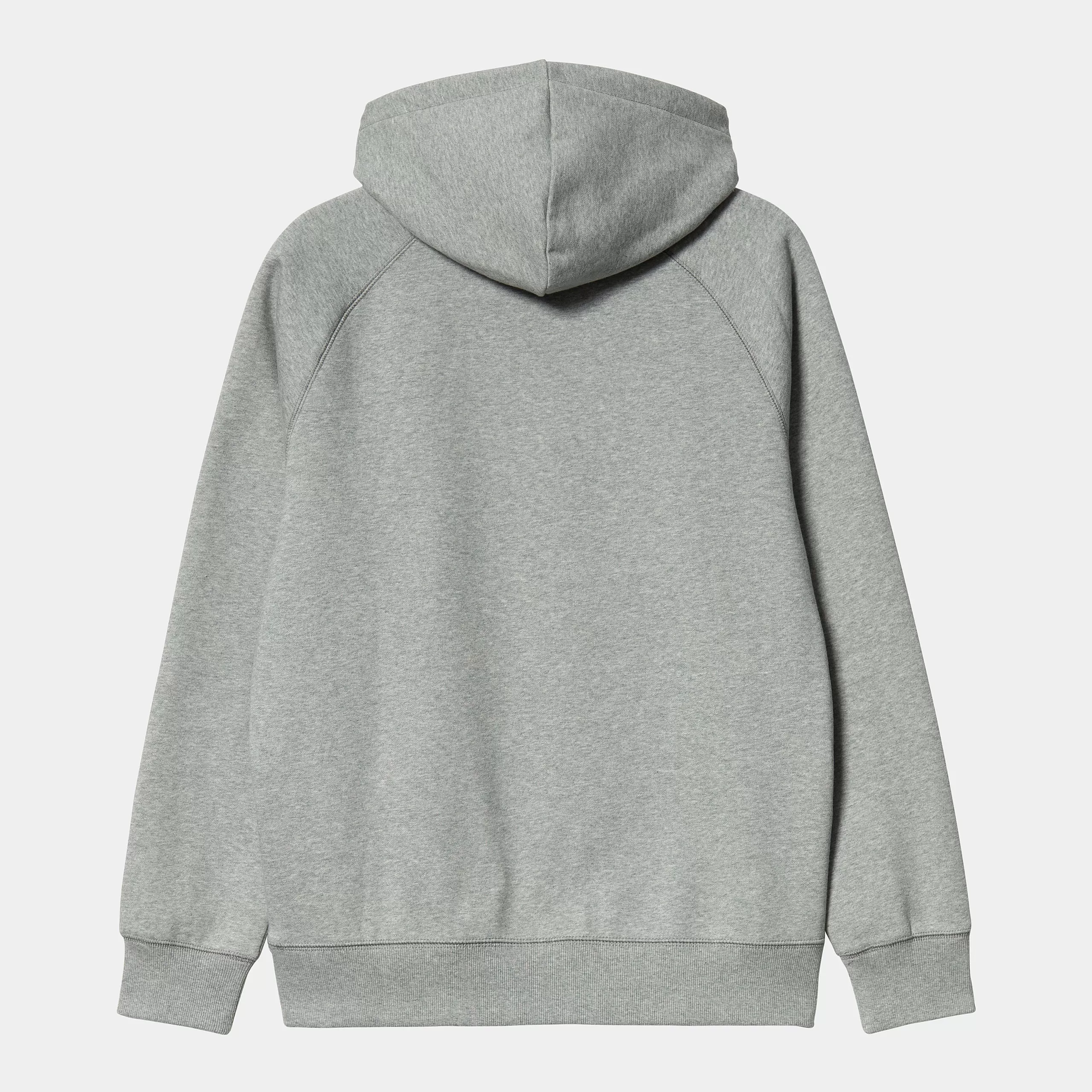 Carhartt Hooded Chase Sweat - Grey Heather/Gold