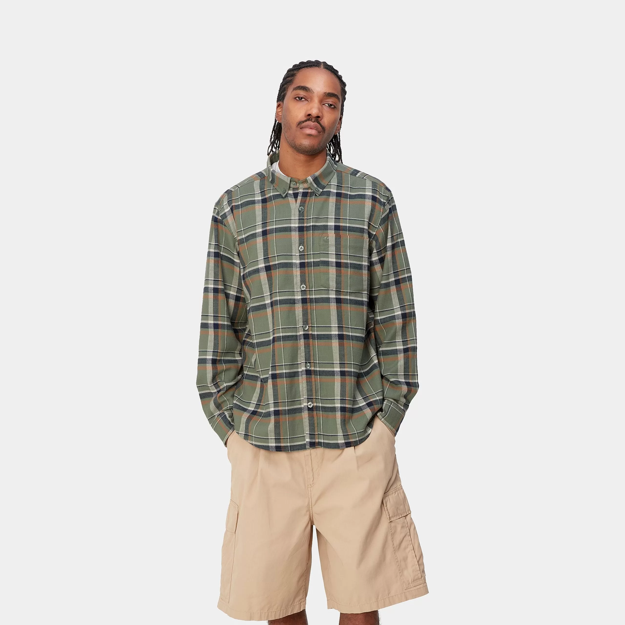 Carhartt L/S Swenson Shirt -Swenson Check Park