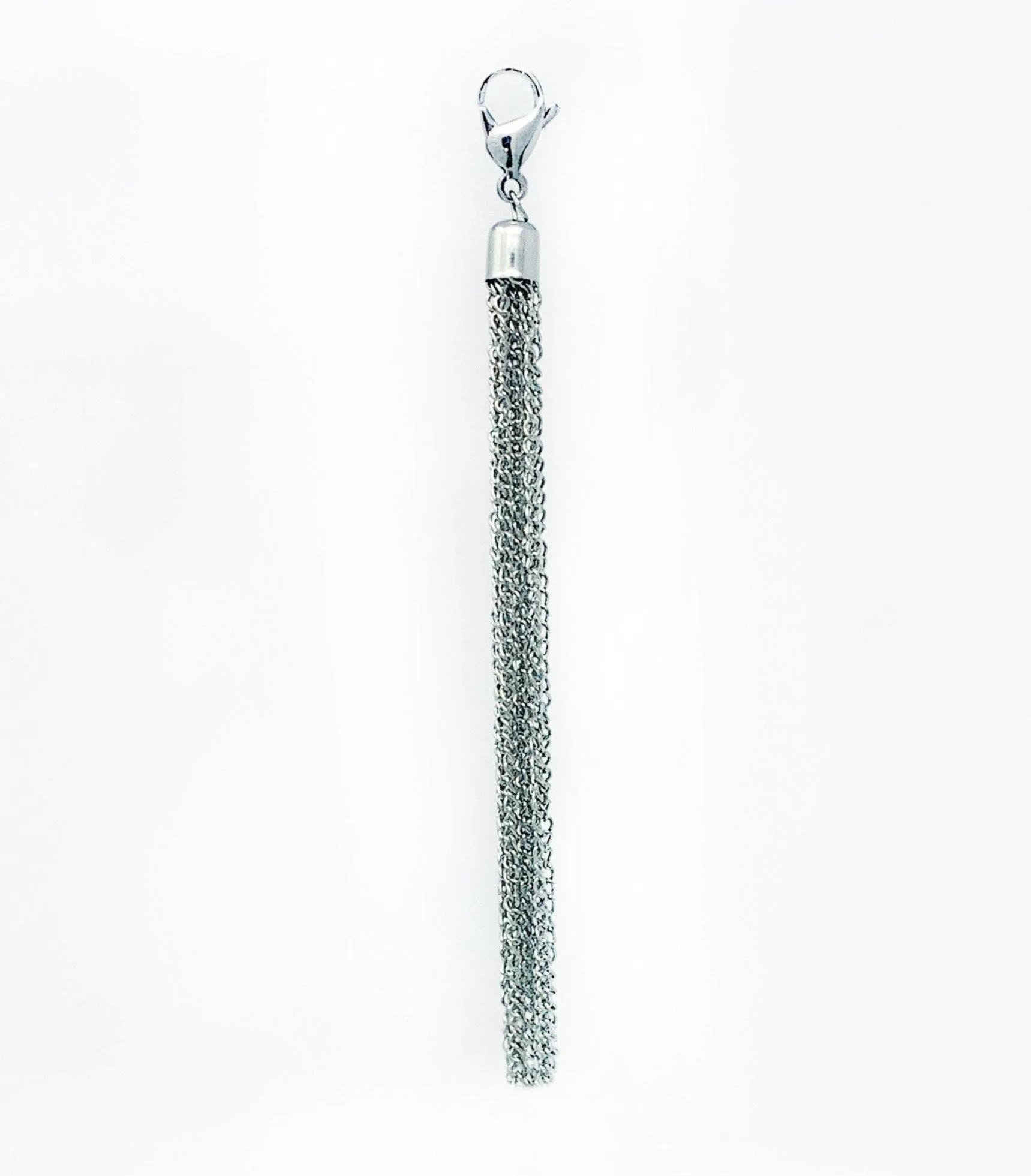 Chain Tassel in Silver