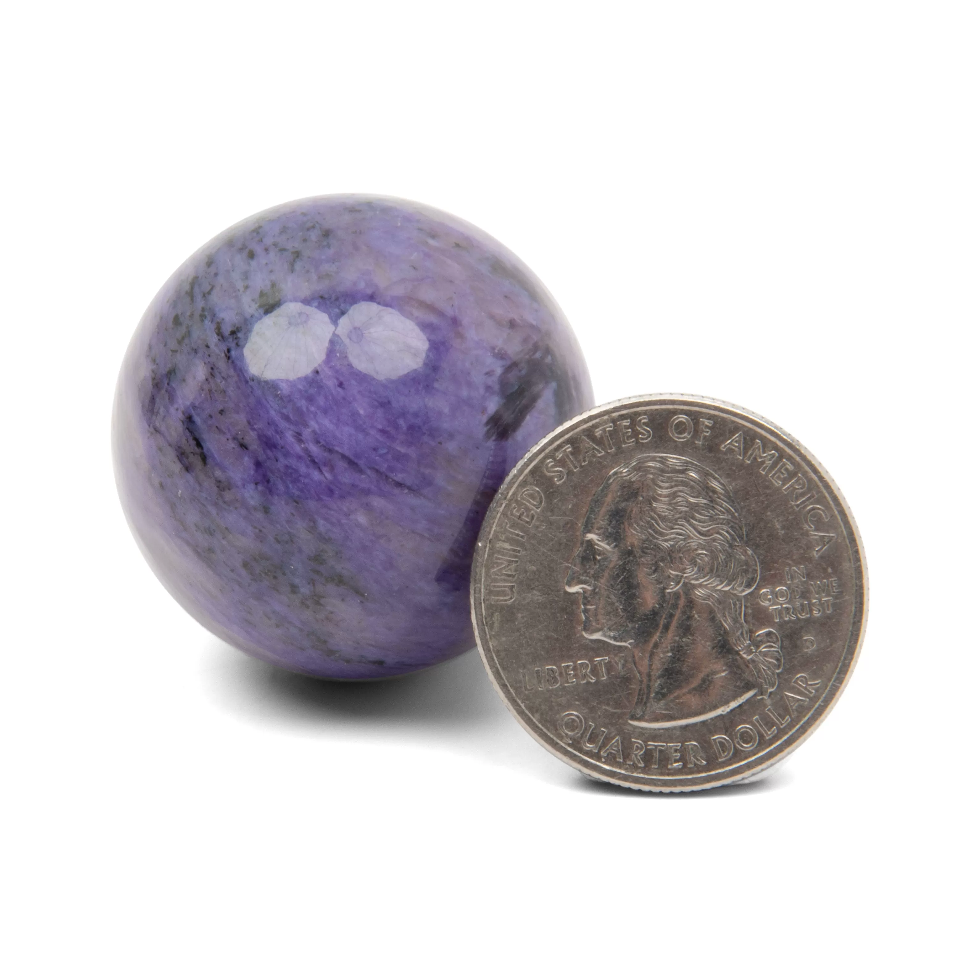 Charoite - Sphere, Polished, AA-Grade