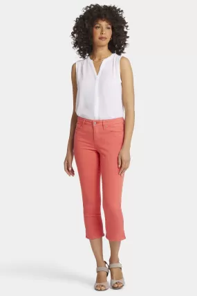 Chloe Capri Jeans Oranje Gekleurde Denim | Fruit Punch