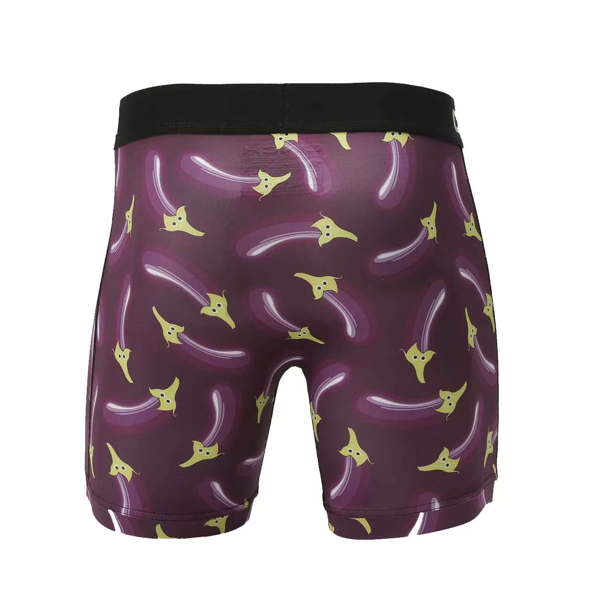 Cinch Men's 6" Eggplant Boxer Briefs - Purple