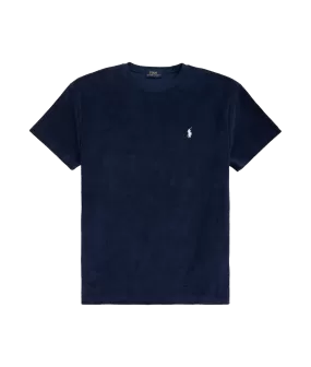 Classic Fit Terry T-shirt - Navy