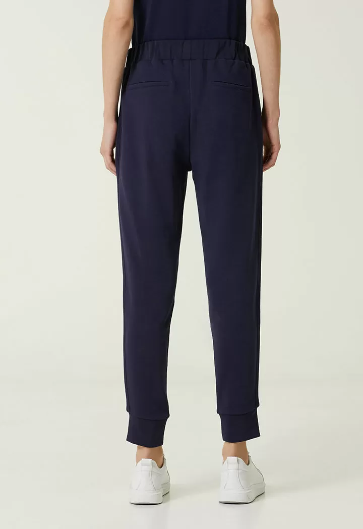 Collection Slim Leg Jogger Trouser Navy Blue