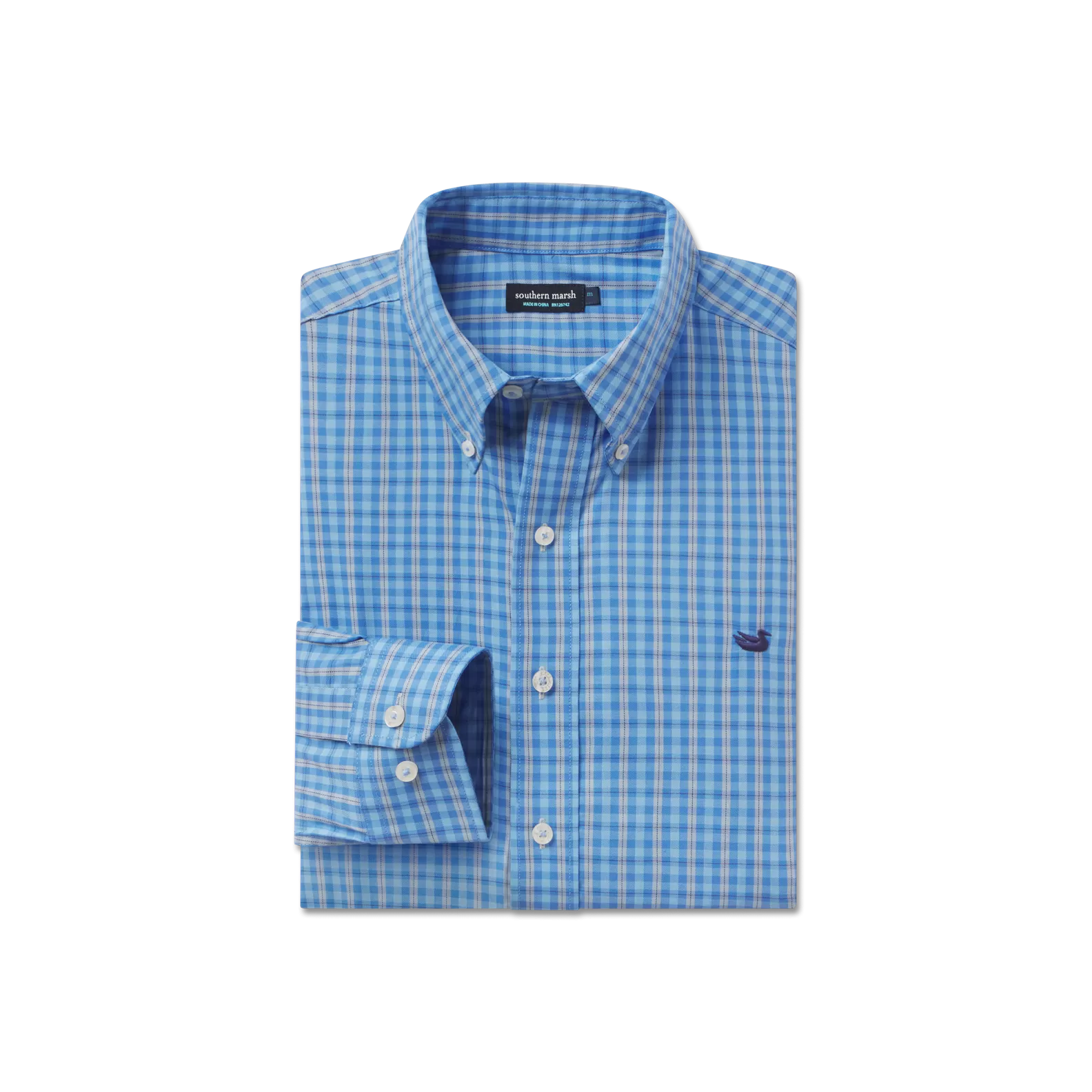 Collier Gingham Dress Shirt