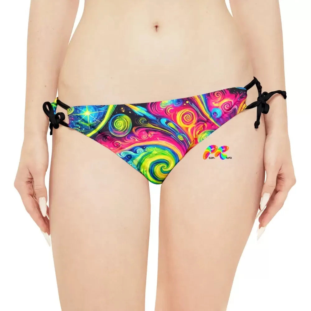 Cosmic Scene Strappy Rave Bikini