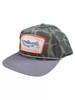 Curved Fish Trucker Hat