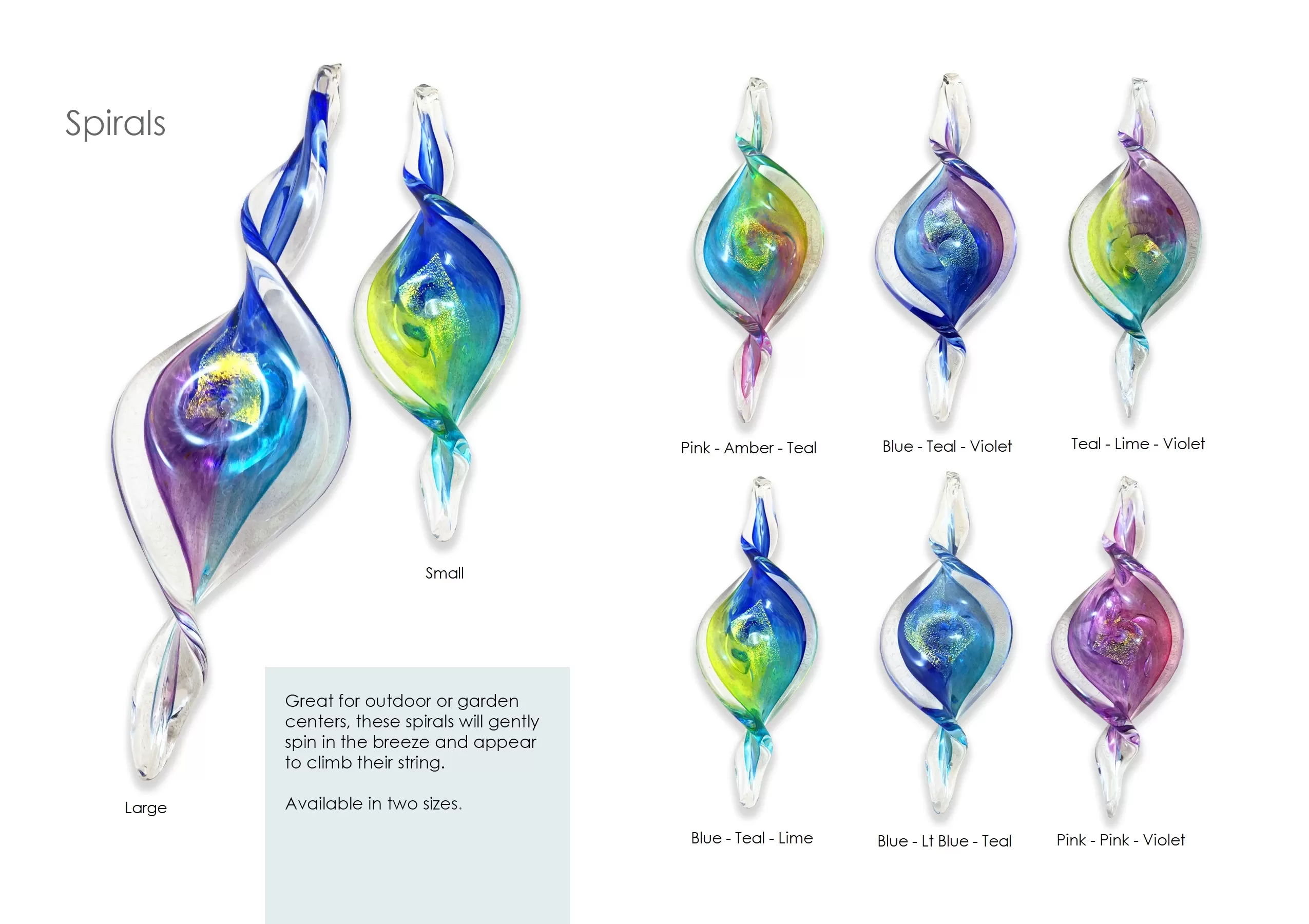 Dichroic Spinner Suncatcher with Infused Cremains