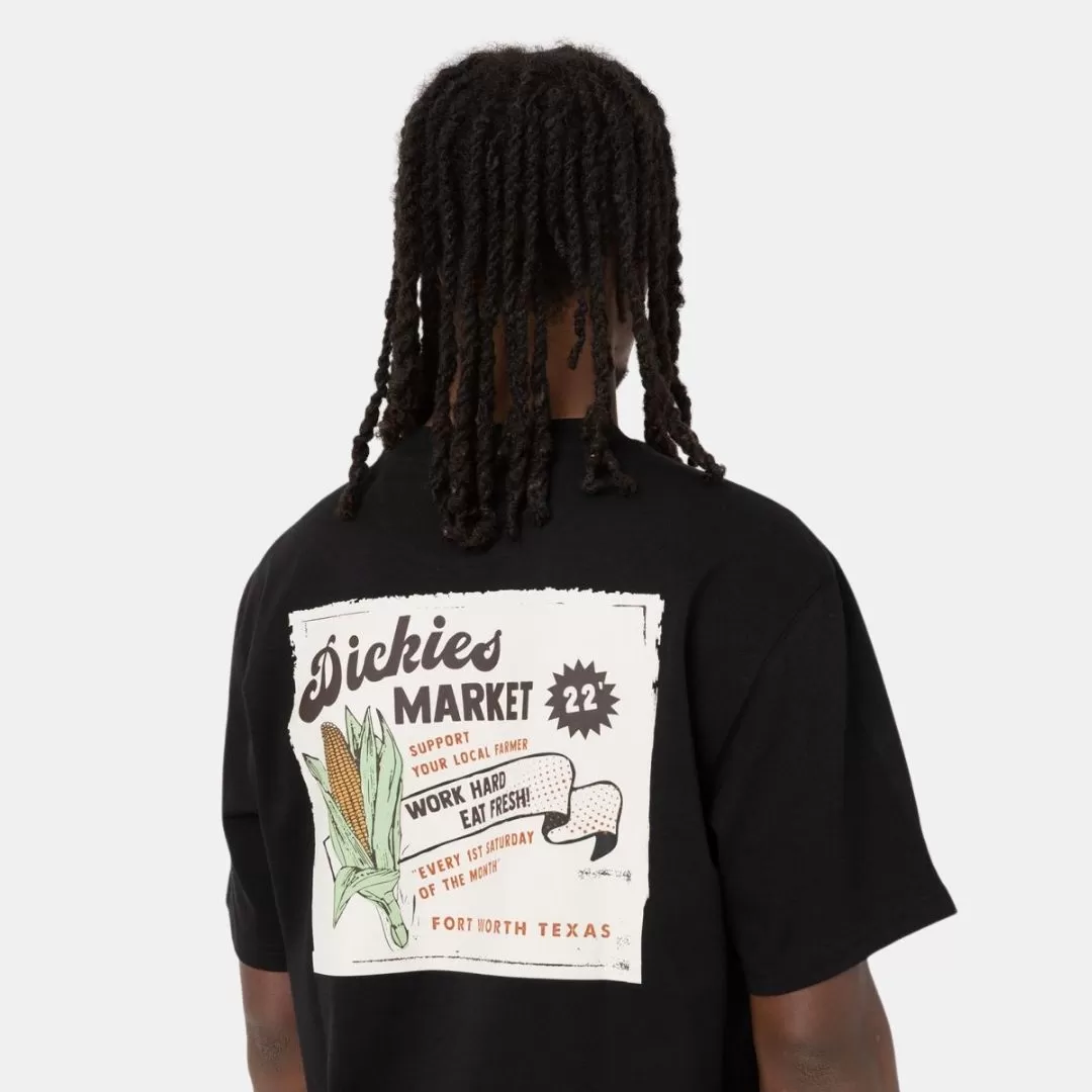 Dickies T-Shirt Grainfield Tee Short Sleeve Black