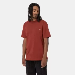 Dickies T-Shirt Luray Pocket Tee Bordeaux