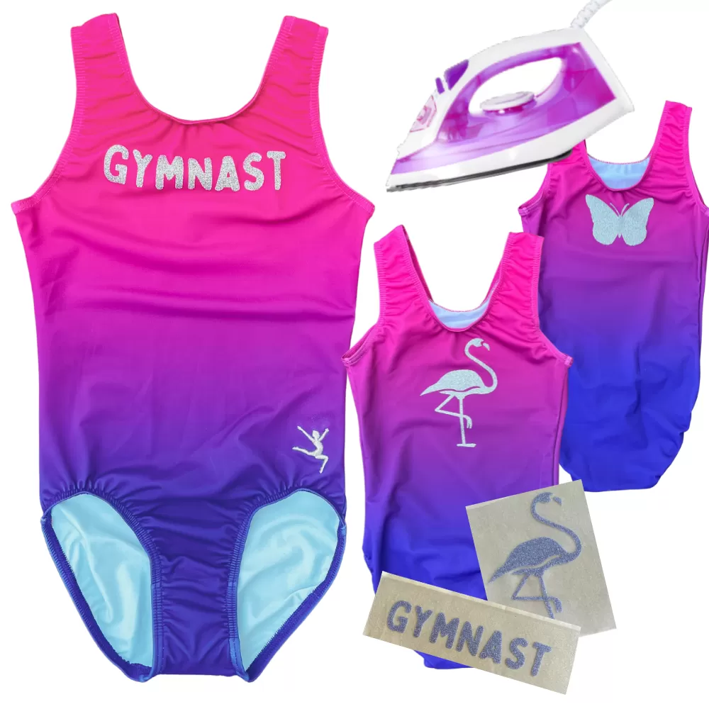 DIY Gymnast Decal Leotard