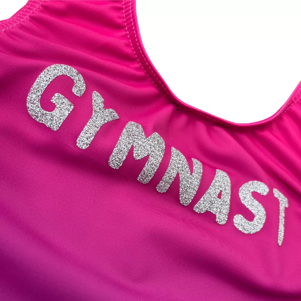 DIY Gymnast Decal Leotard