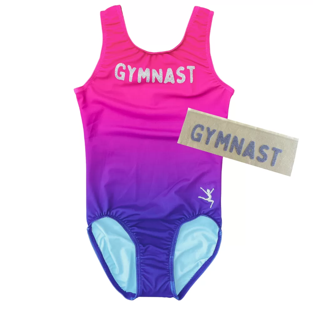 DIY Gymnast Decal Leotard