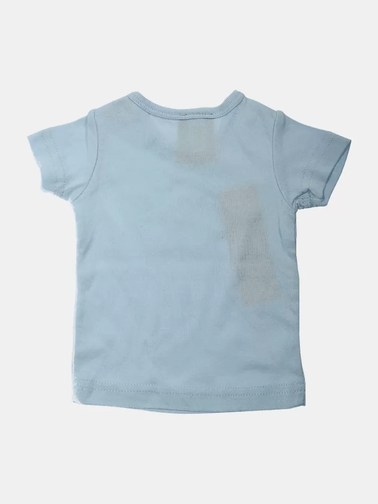 Empire Kids First Logo Tee - Sky Blue