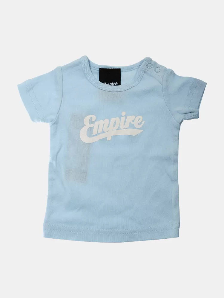 Empire Kids First Logo Tee - Sky Blue