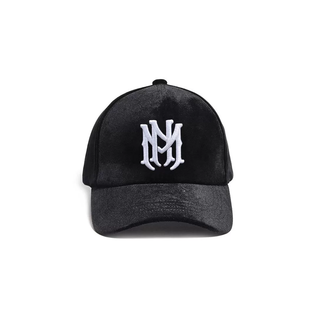 'Fear No Man' Velvet Baseball Cap