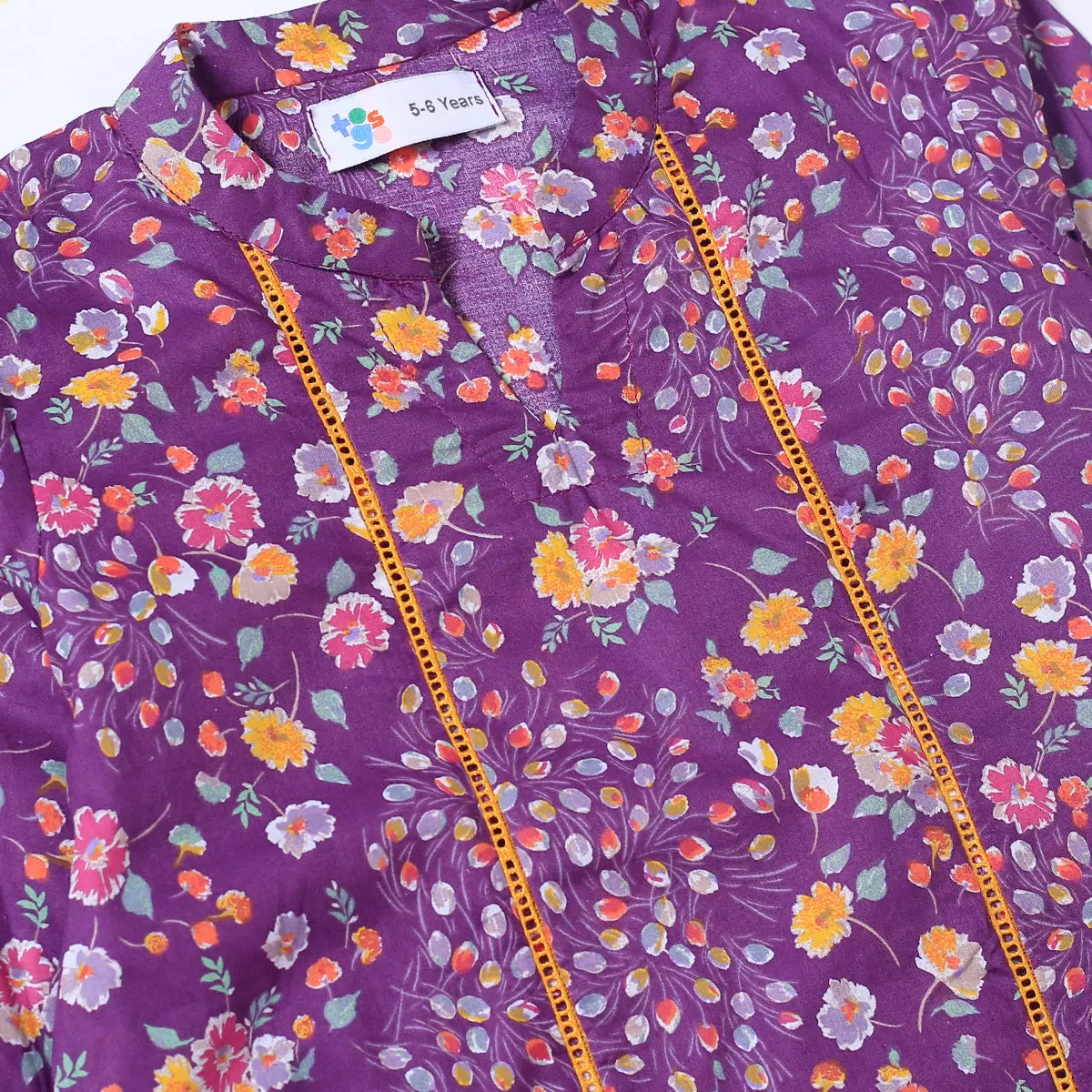 Floral Purple Top