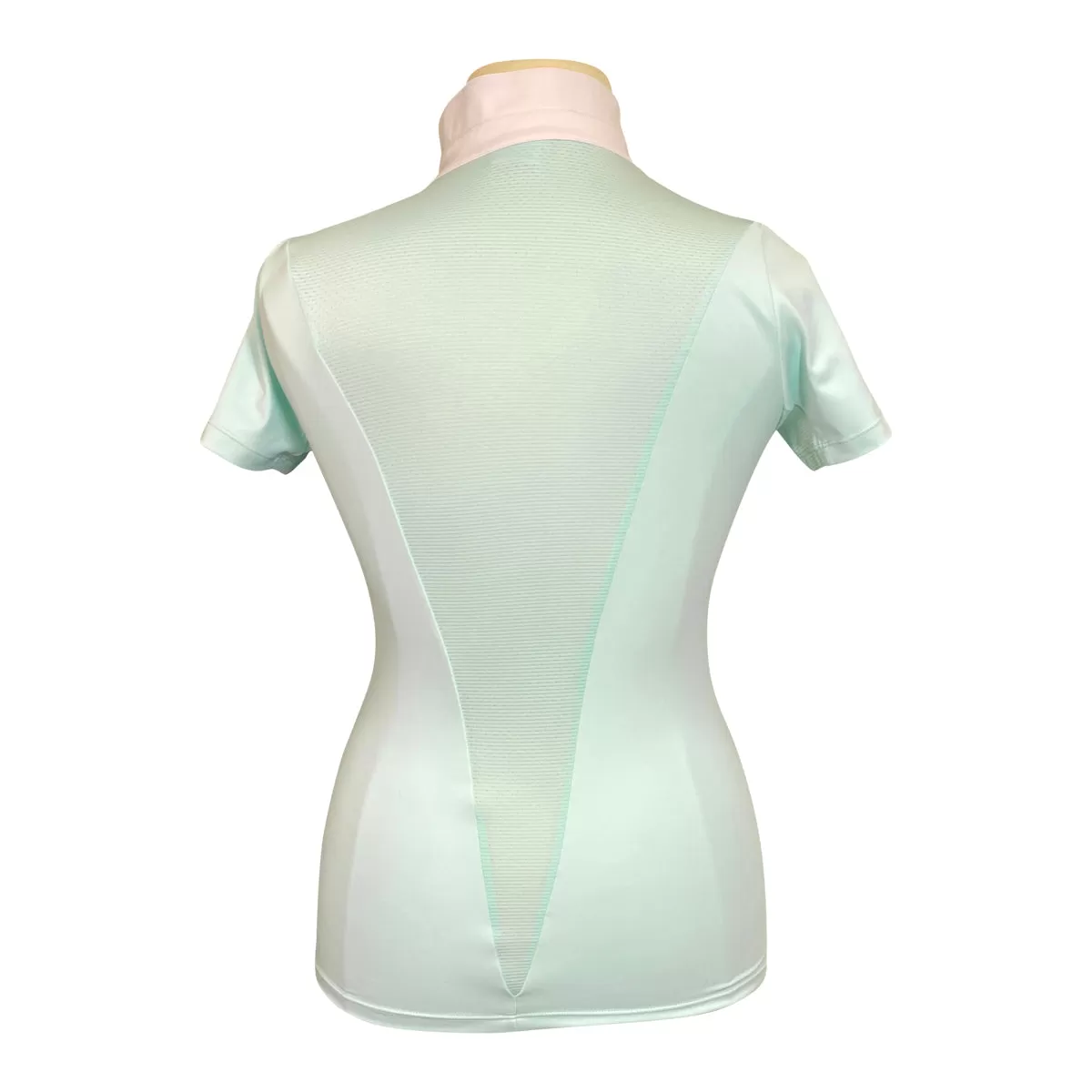 Free Ride 'Devon' Short Sleeve Show Shirt in Mint - Women's Large