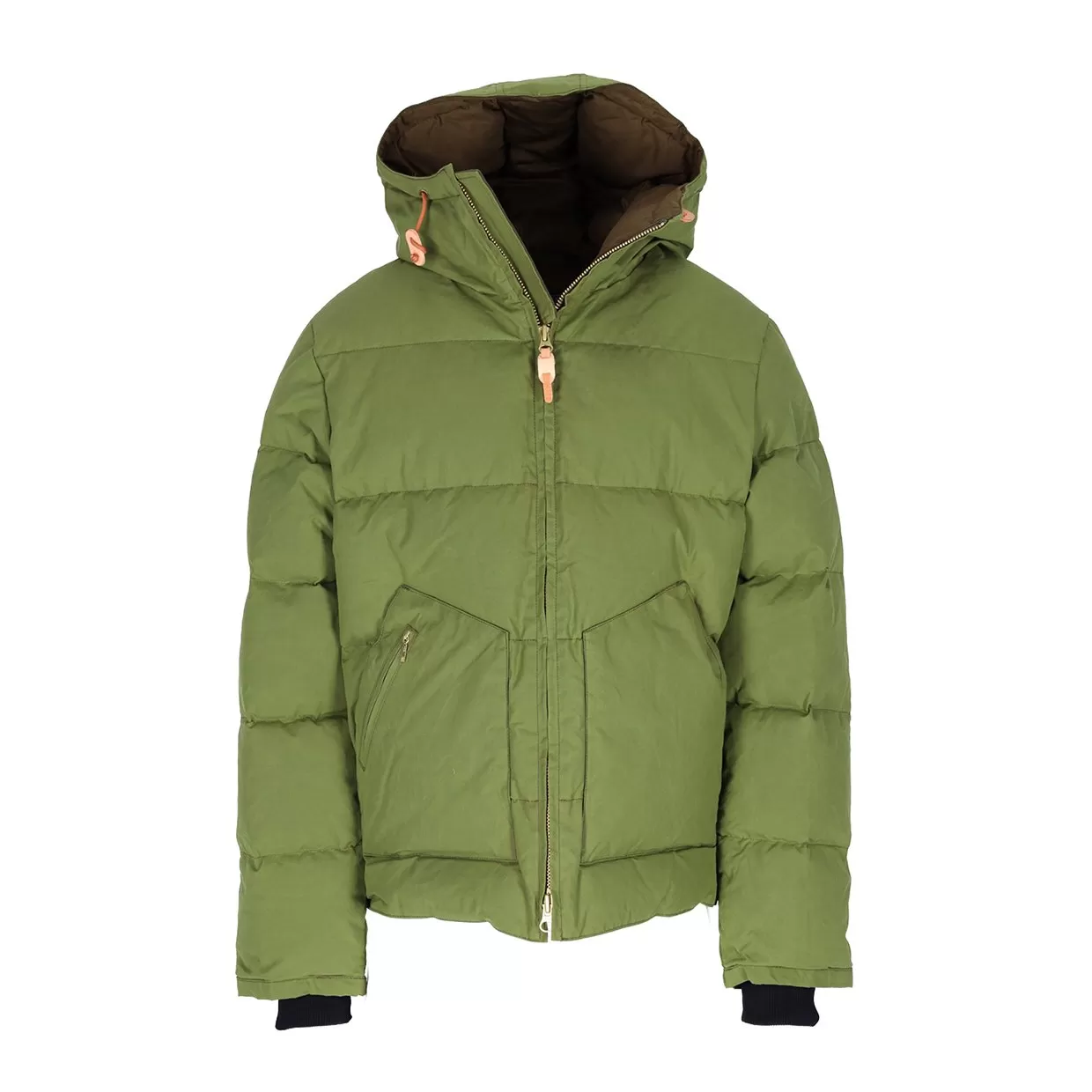 Giubbino Manifattura Ceccarelli Goose Down Hooded Verde