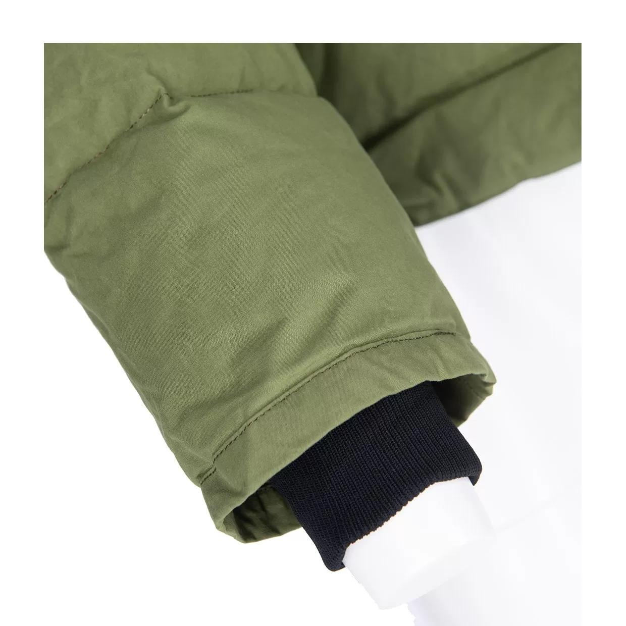 Giubbino Manifattura Ceccarelli Goose Down Hooded Verde